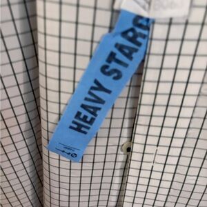 Peach State Pride Men's Checkered Shirt - White and Black